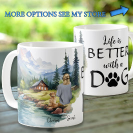 Hund Mamma Kaffemugg