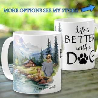 Hund Mamma Kaffemugg