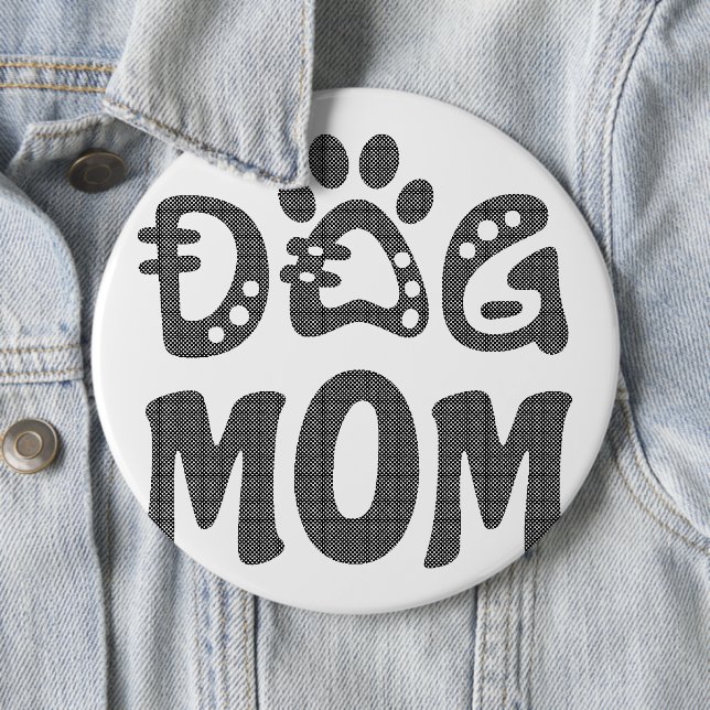 Hund Mamma Knapp (In Situ)
