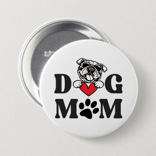Hund mamma knapp