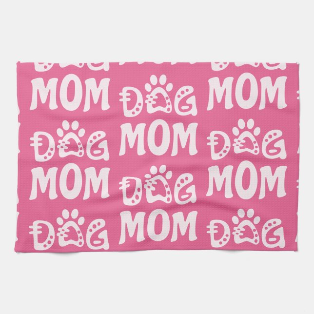 Hund Mamma Kökshandduk (Horisontell)