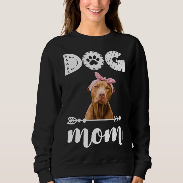 Hund Mamma Labrador Retriever Mamma T Shirt (Framsida)