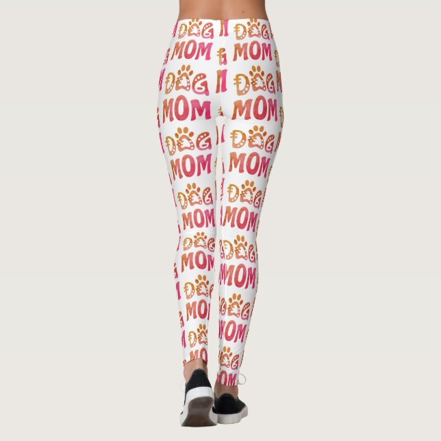 Hund Mamma Leggings (Baksida)