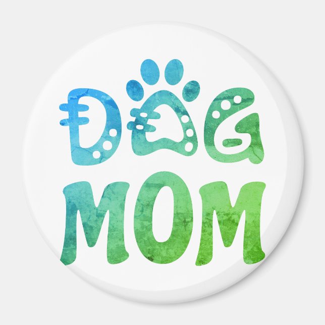Hund Mamma Magnet (Framsidan)