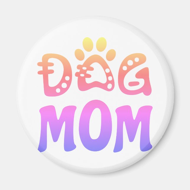 Hund Mamma Magnet (Framsidan)