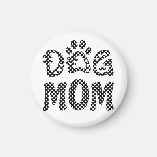 Hund Mamma Magnet (Framsidan)