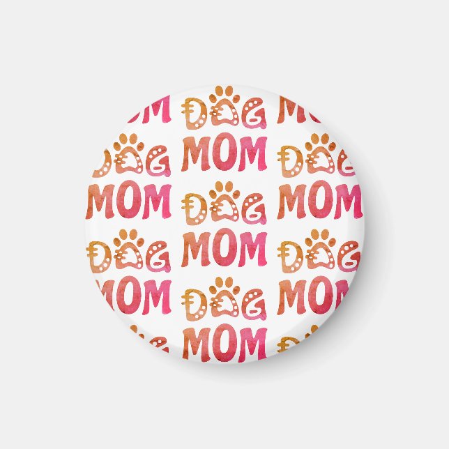 Hund Mamma Magnet (Framsidan)