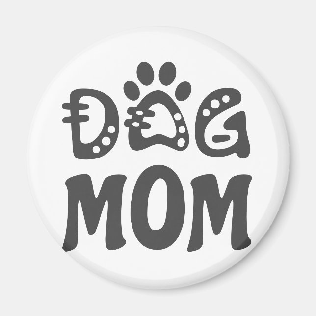 Hund Mamma Magnet (Framsidan)