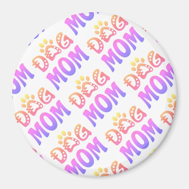 Hund Mamma Magnet (Framsidan)