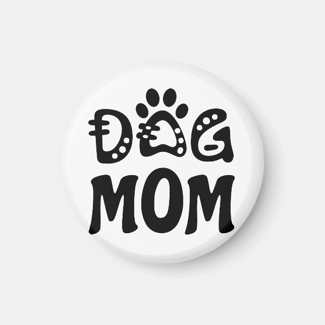 Hund Mamma Magnet (Framsidan)