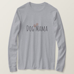 Hund Mamma med Tass Sweatshirt T Shirt