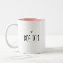 Hund Mamma | Modern Mamma Anpassningsbar Heart Fär