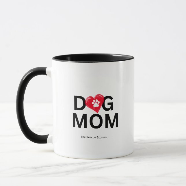 Hund Mamma Mugg (Vänster)