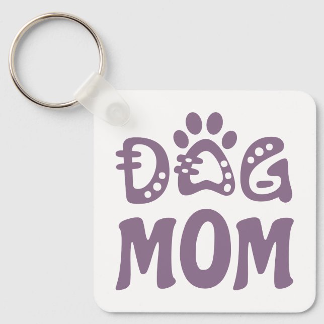 Hund Mamma Nyckelring (Framsida)