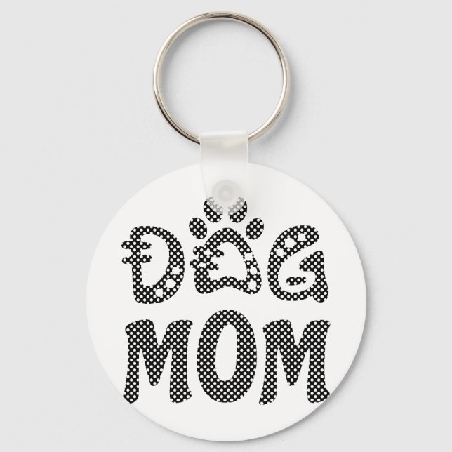 Hund Mamma Nyckelring (Framsida)