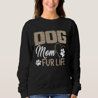 Hund Mamma Päls Life Mors dag Pet Owner Leopard Pr T Shirt