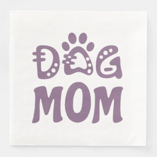 Hund Mamma Pappersservett