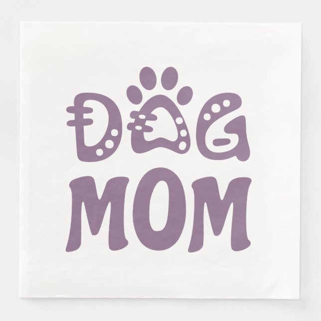 Hund Mamma Pappersservett (Framsida)