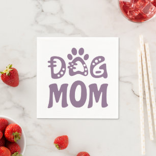 Hund Mamma Pappersservett