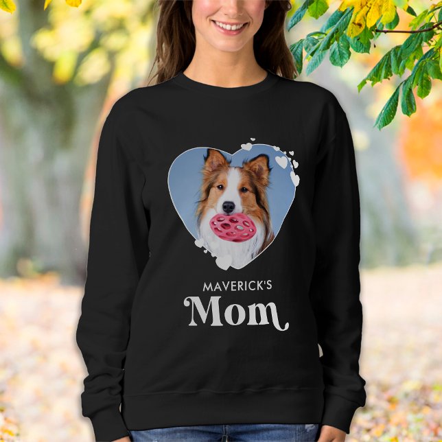 Hund MAMMA Personlig Pet Photo Heart Hund älskare T Shirt (Skapare uppladdad)