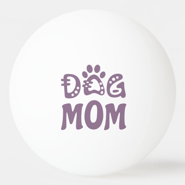 Hund Mamma Pingisboll (Framsidan)