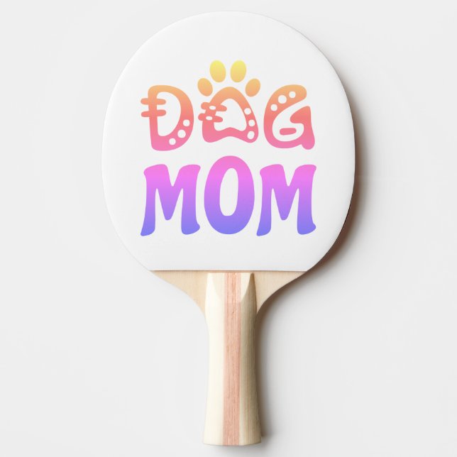 Hund Mamma Pingisracket (Framsidan)