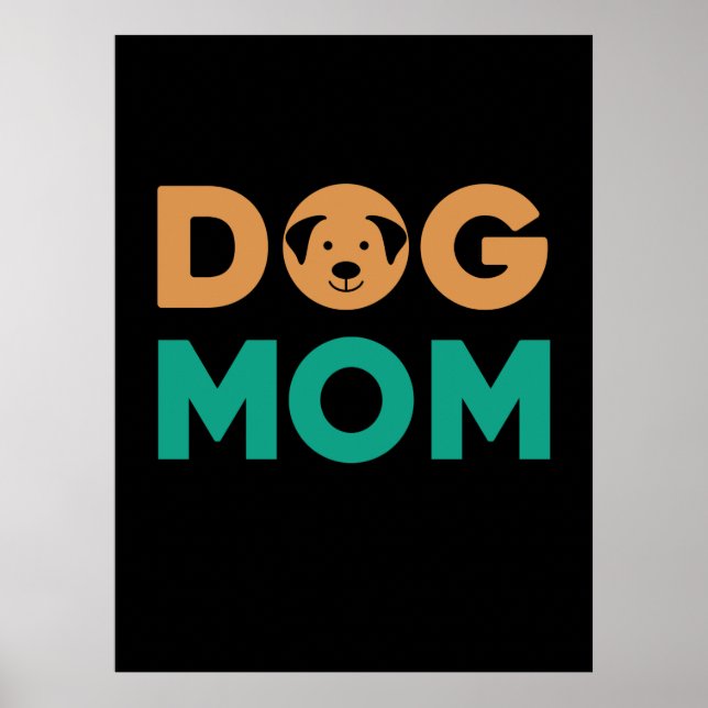 Hund Mamma Poster (Framsidan)