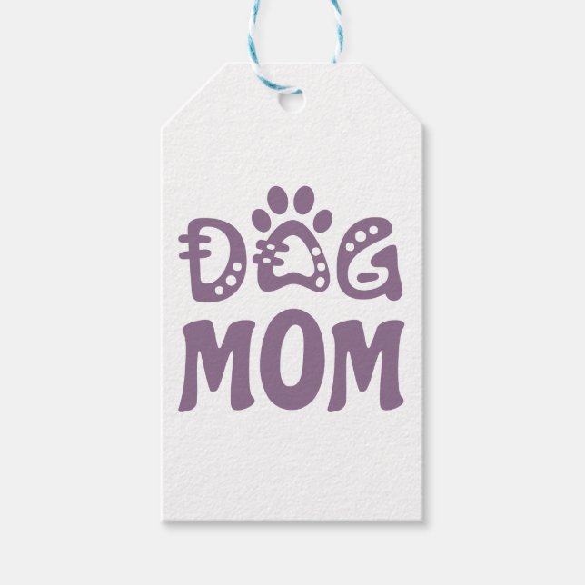 Hund Mamma Presentetikett (Framsidan)