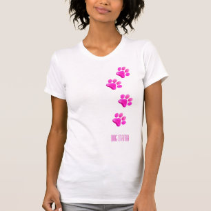 HUND MAMMA Rosa Tass avtryck Djurälskare Roligt  T Shirt