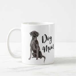 Hund Mamma Svart lab Kaffemugg