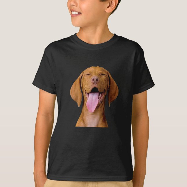 Hund Mamma T Shirt (Framsida)