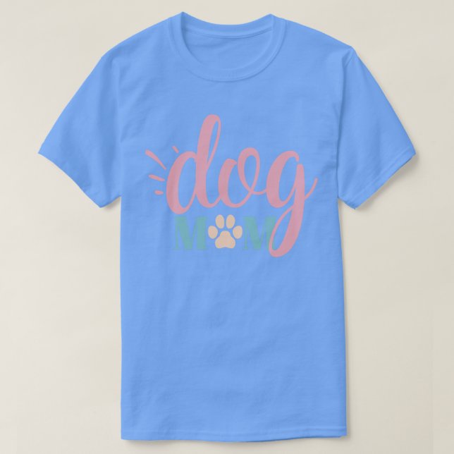 Hund Mamma T Shirt (Design framsida)