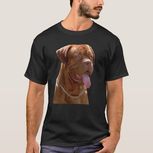 Hund Mamma T Shirt (Framsida)