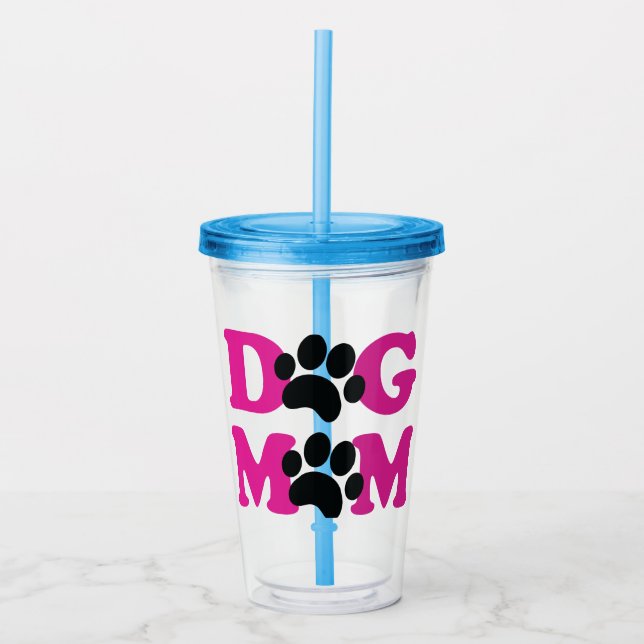 Hund Mamma Take Away Mugg (Framsida)