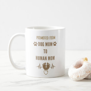 Hund Mamma till mänskligt Mamma befordrades på ett Kaffemugg