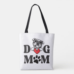 Hund mamma tygkasse