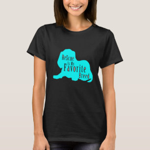 Hund Mamma undsatte djur vid Rädda djuren Spara Hu T Shirt