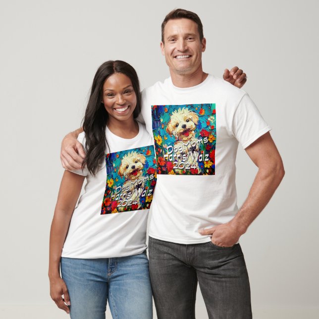 Hund Mammor för Harris/Walz Kamala T-Shirt (Unisex)