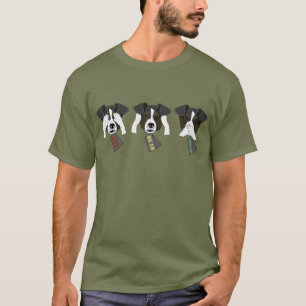 Hund Märkre Se hörselspråk som inte är elaka T-shirt