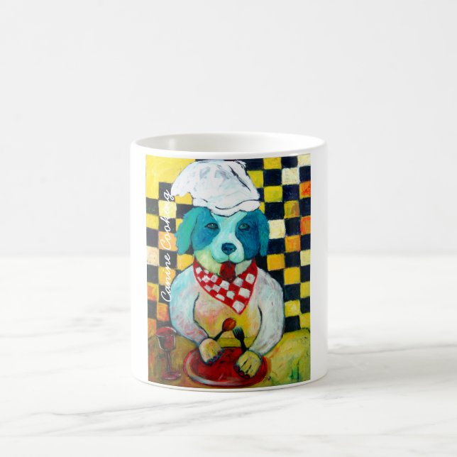 Hund- matlagning kaffemugg (Center)