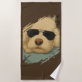 Hund Max Beach Towel