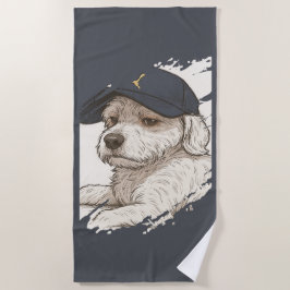 Hund Max Beach Towel