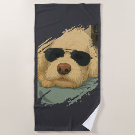 Hund Max Beach Towel
