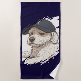 Hund Max Beach Towel
