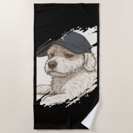 Hund Max Beach Towel