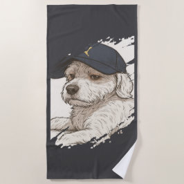Hund Max Beach Towel