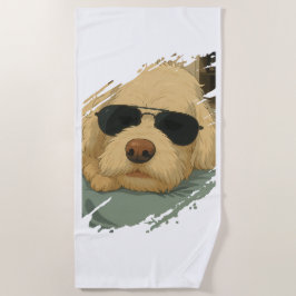 Hund Max Beach Towel