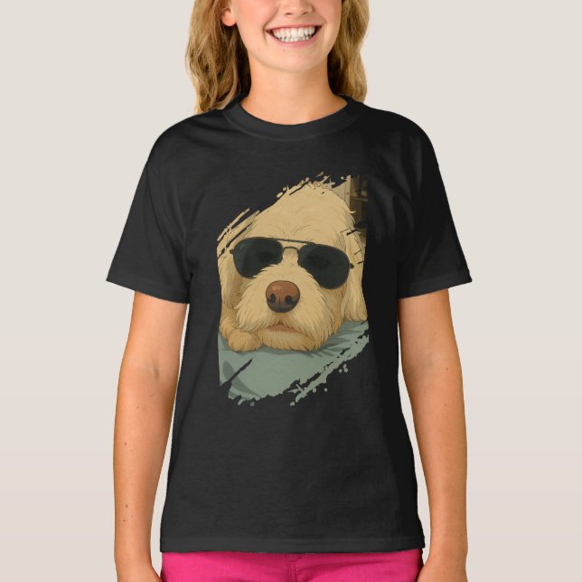 Hund Max T Shirt (Framsida)
