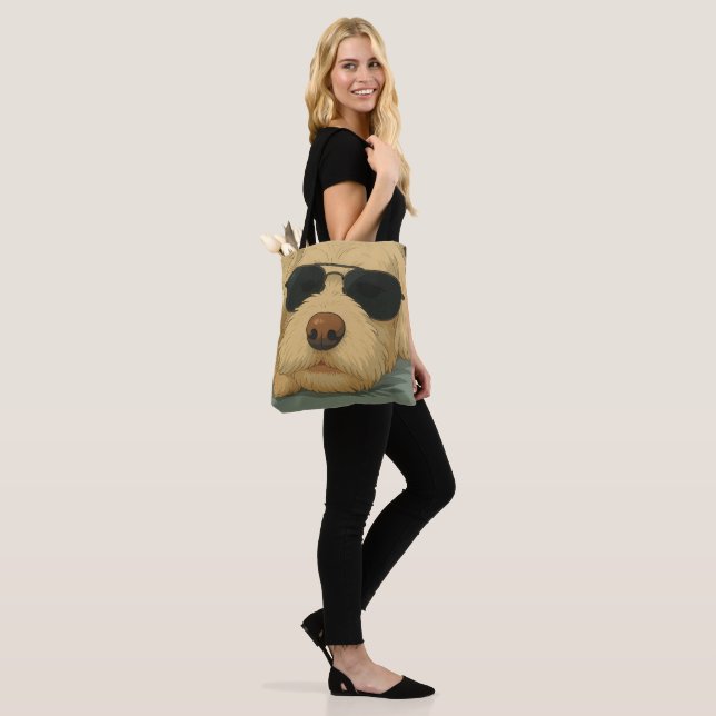 Hund Max Tygkasse (På modell)
