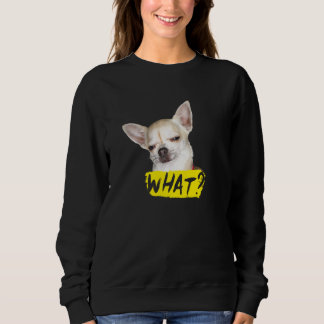 Hund med att säga vad Chihuahua Hund T Shirt